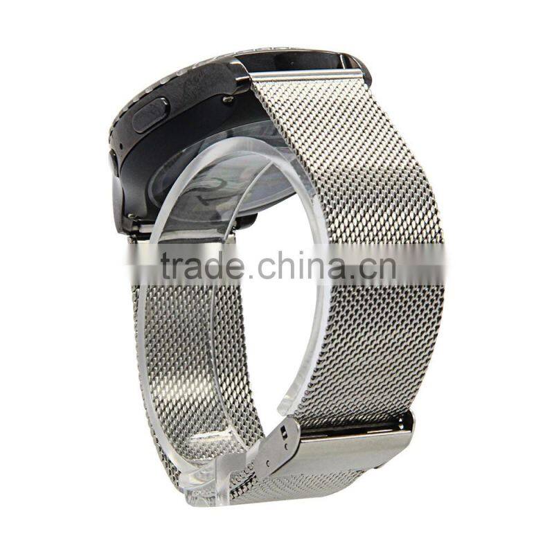 2016 hot new Stainless Steel mesh bracelet Watch band for samsung gear 2
