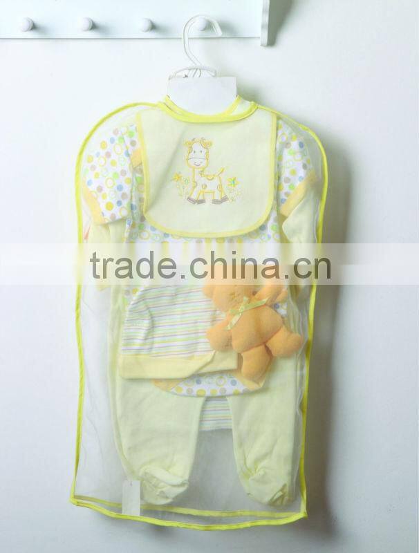 7 pcs baby clothes set