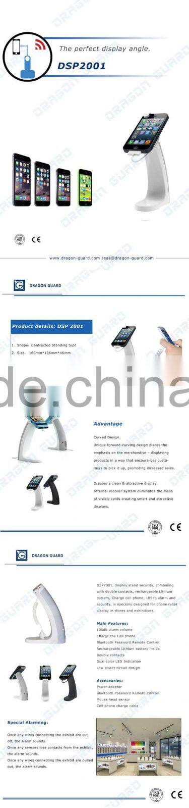 Smartphone stores acrylic security display security alarm anti theft phone holders