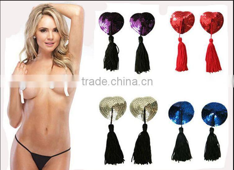 Star Shape Boobie Tassels Nipple Cover For Sexy Lingerie Made In China