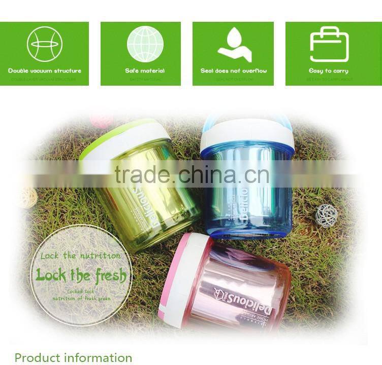 good quality cheap price hot sale colorful insulated stainless steel bento box/food lunch box with hole for student