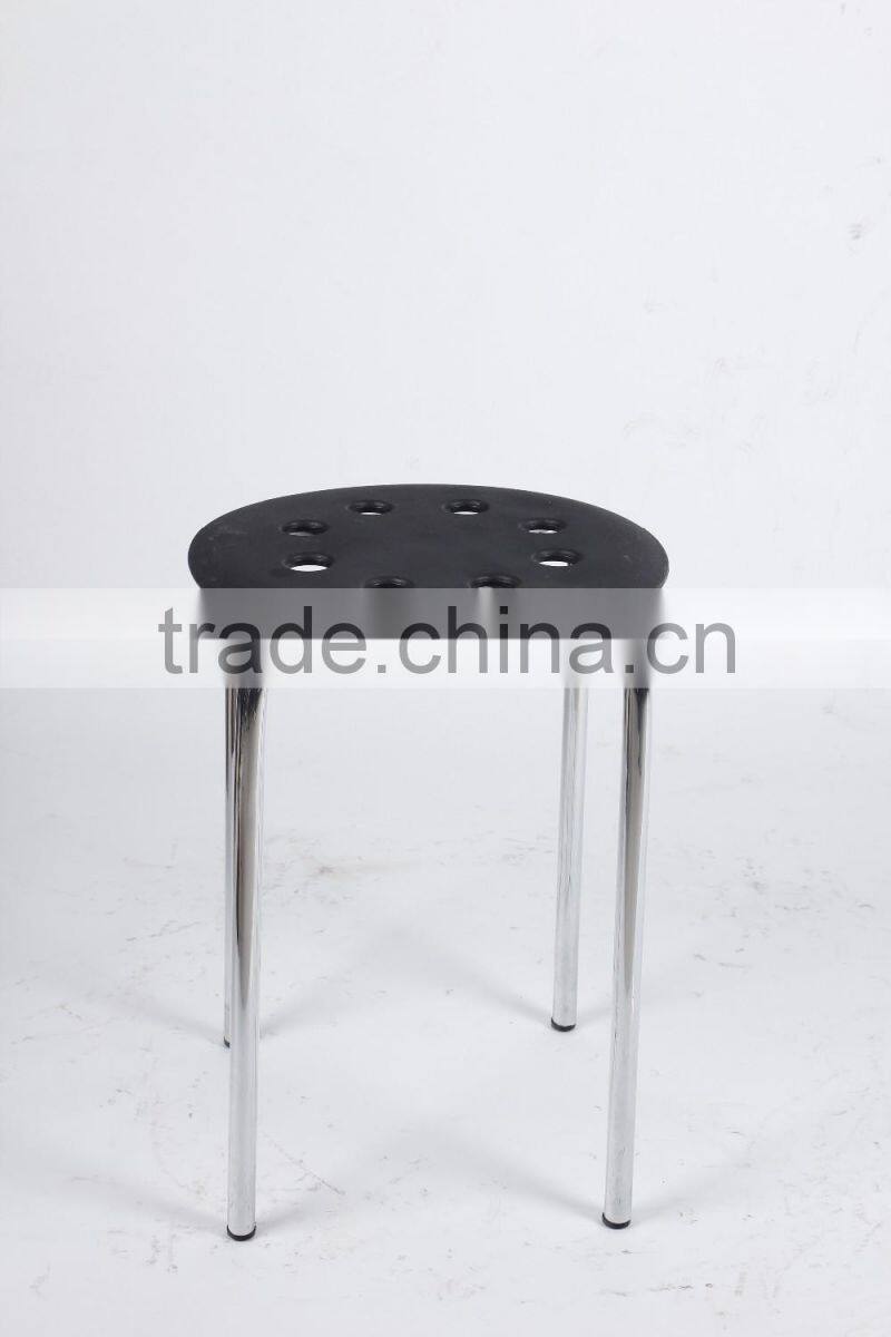 Plastic Round Commercial Stacking Stool (1068A)