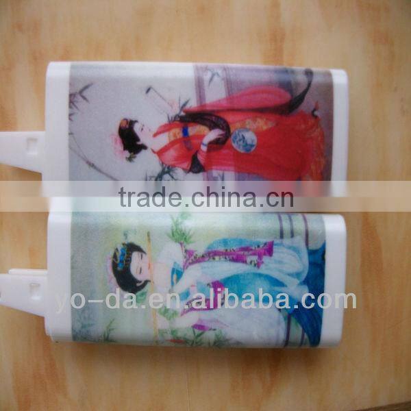 Digital inkjet T-shirt flatbed printer ,Fully automatic A4 size with 6 colors printer