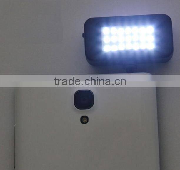Mini selfie LED flash light, New stuff flash light , flash light for Camare for apple iphone