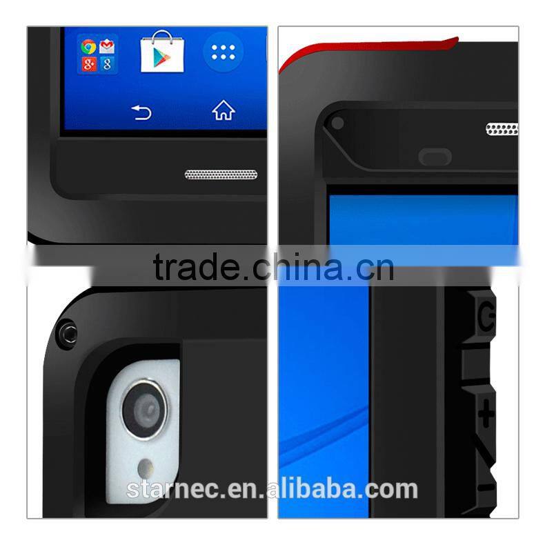 Love Mei Cell Phone Case Gorilla Glass Waterproof Case Cover For Sony Xperia Z3