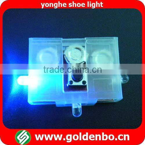 14 years LED flashing light child shoe decorations
