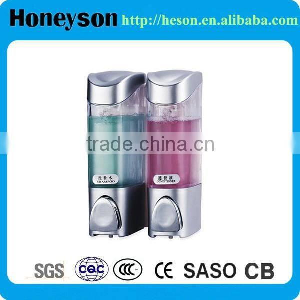 Hotel wall mount plastic hand soap dispenser