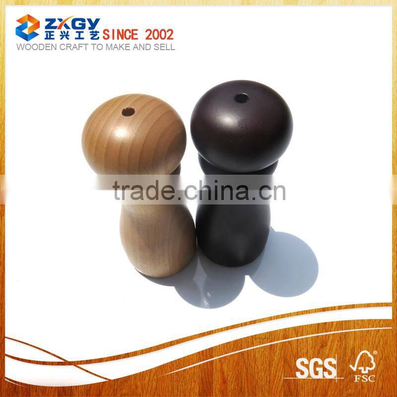 Small Wooden Pepper Mill of Different Sizes from Factory Supply