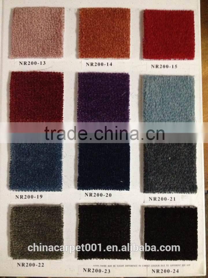Pure Color Nylon Carpet with Cut Pile (N200-N900)