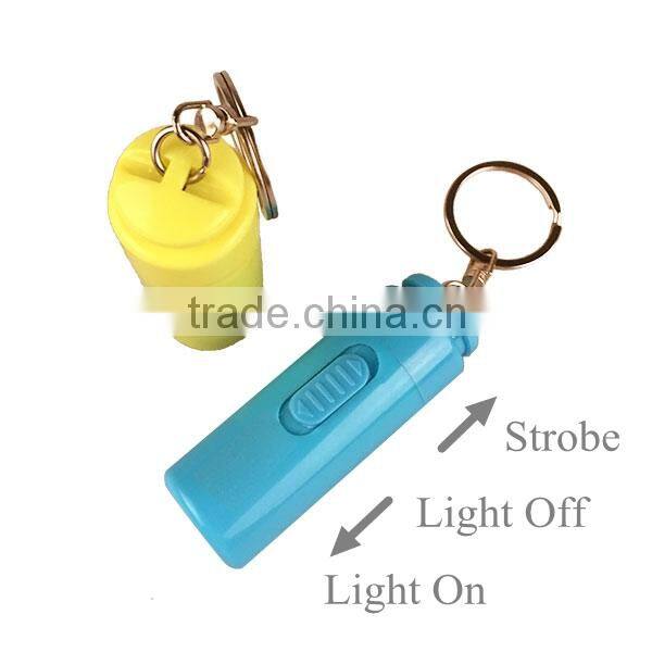 Mini USB Recharging Flashlight Mini Torch Flashlight Plastic Mini Torch with Logo