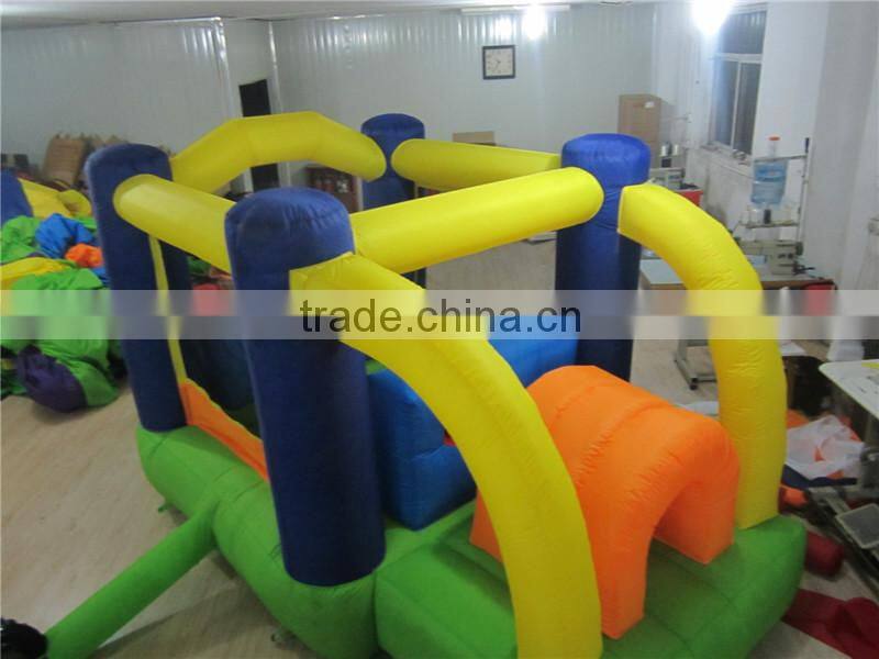 Indoor Kids Nylon Cheap Inflatable Obstacle Course
