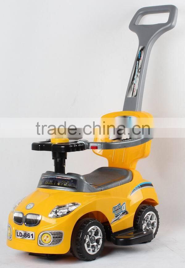 2014 Newly Deluxe Mega Car Baby ride on push cars