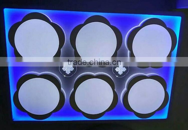 FACTORY PRICE! modern iron ceiling light for living room,white color