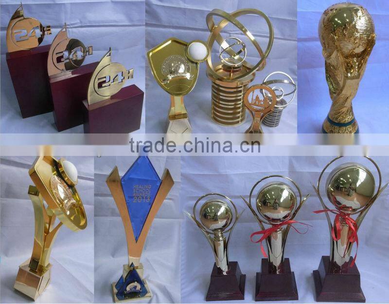 UAE 1971 customized personal silver trophy statue for national day 45