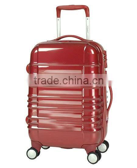 4 wheel hard shell trolley abs luggage for travel