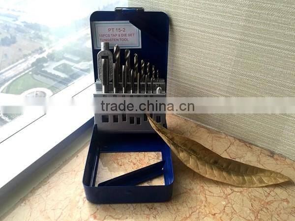 hand threading 15 piece and drilling tools hand tools