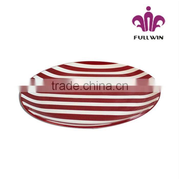 Promotional Gift Dehua Lead-free Christmas Dolomite Ceramic Dinner Dish And Ceramic Chafing Dish