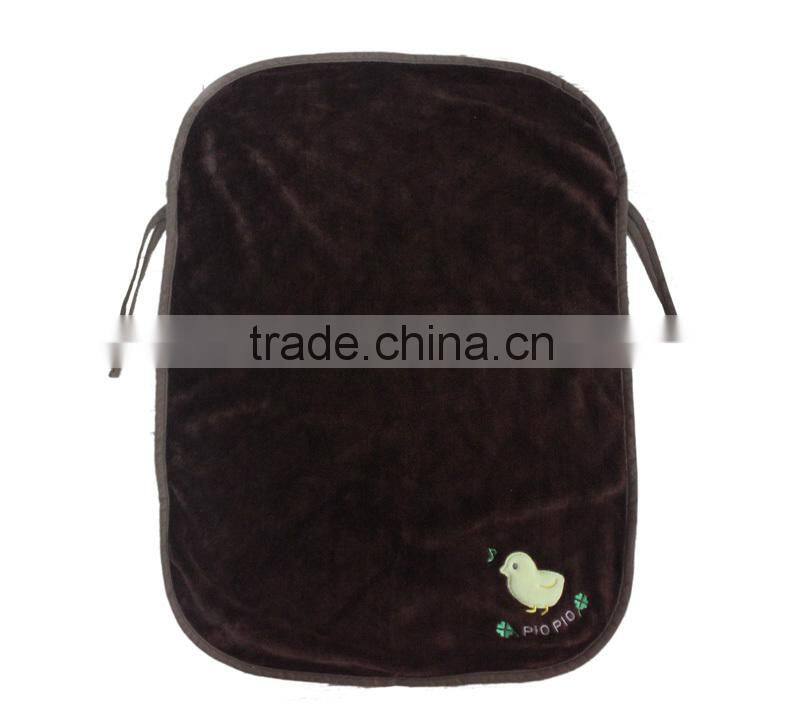 fleece blanket coral velvet carseat blanket baby stroller cover baby blanket Knee blanket