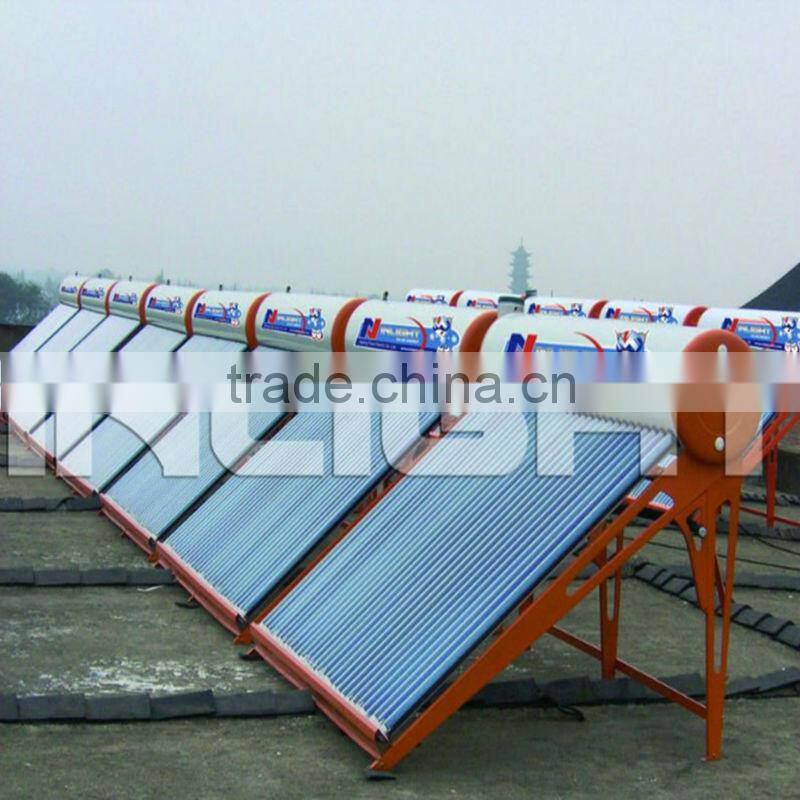 Non Pressure Color Steel Direct Plug Solar Water Heater