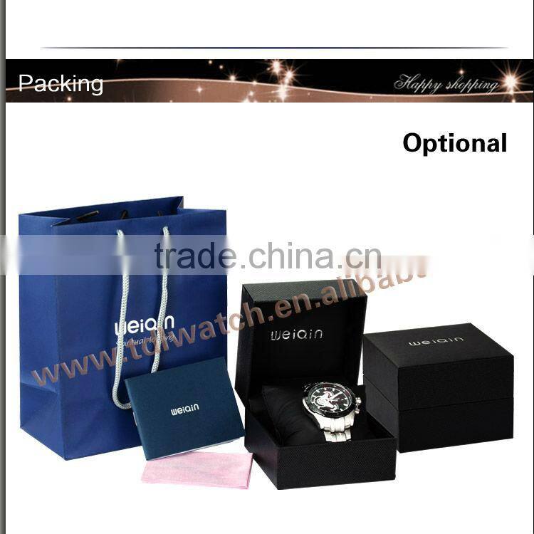 Fashion Genuine leather watch Ultra Thin Watch high quality watches stainless steel case luxury watch leather watch
