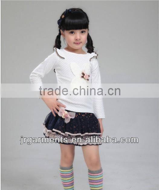 kids top fashion girl t shirt