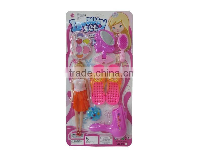 doll beauty accessories set comb Hairpin, ram SW8400716