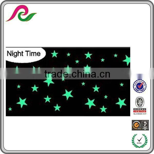 Glow in dark pvc 3d wall stickers home decor