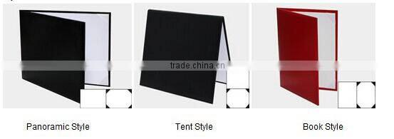 Gold Stamp Logo Paper Diploma Covers