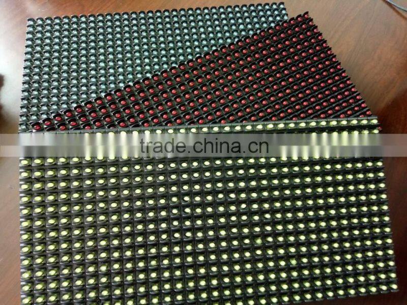 good price outdoor 320x320 DIP p10 LED Display Module,red blue yellow green color p10 LED Module