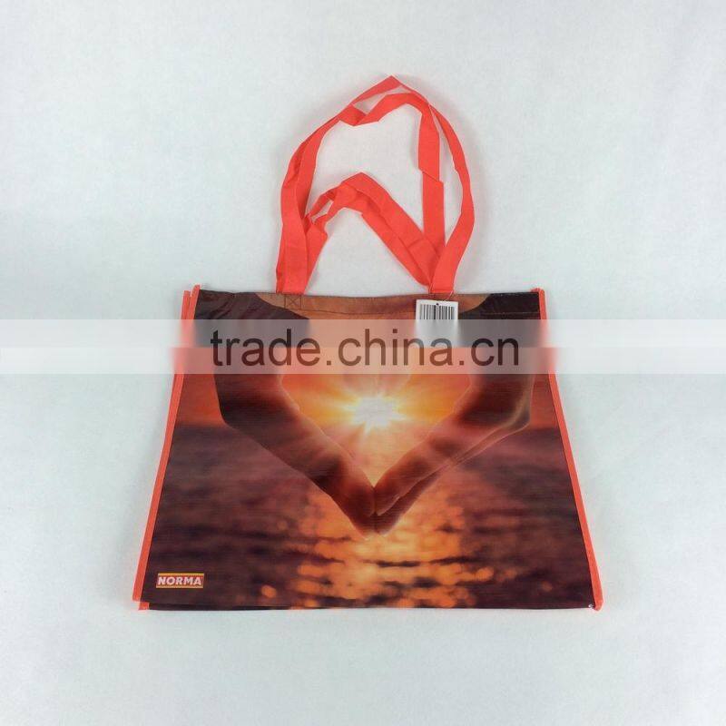 Lead free Recycled Bottle Fabric Reusable Supermarket Easy Shopping Bag