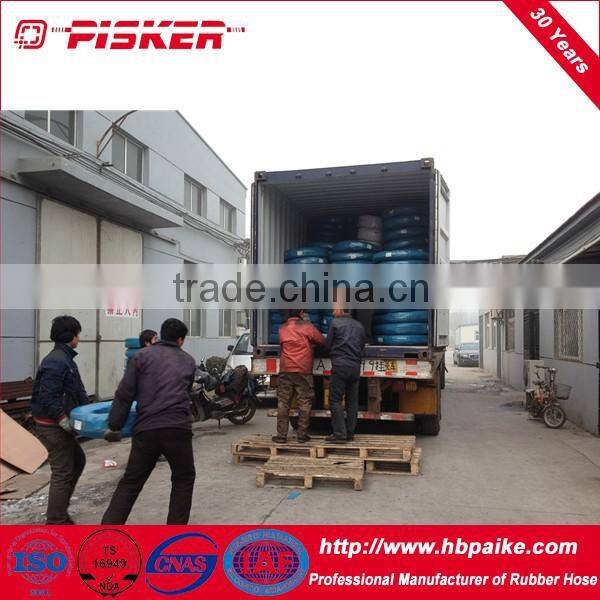 SAE/DIN high tensile steel wire hydraulic rubber hose