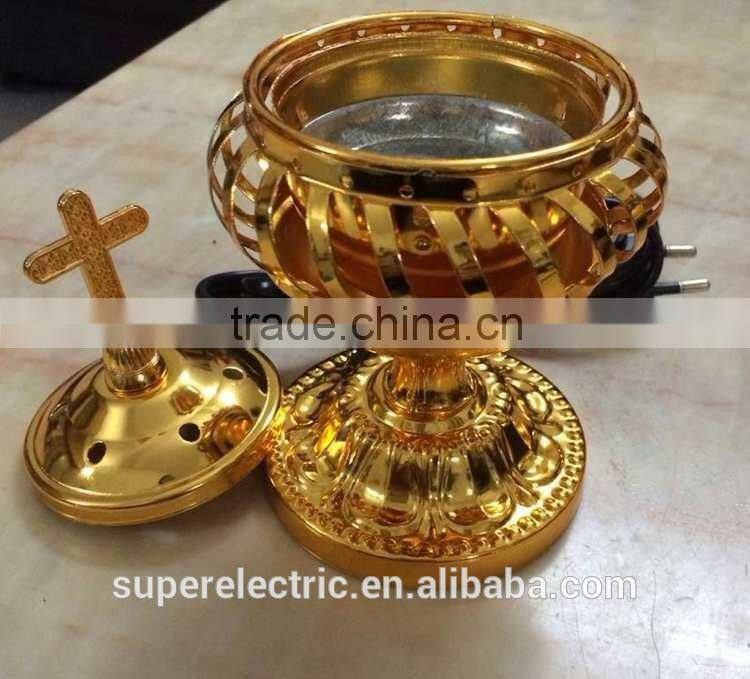 Professional manufacturer censer and thurible hot selling custom electric incense burner