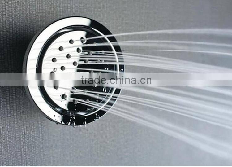 4 inches chrome copper shower head conceal mounted spa shower jet