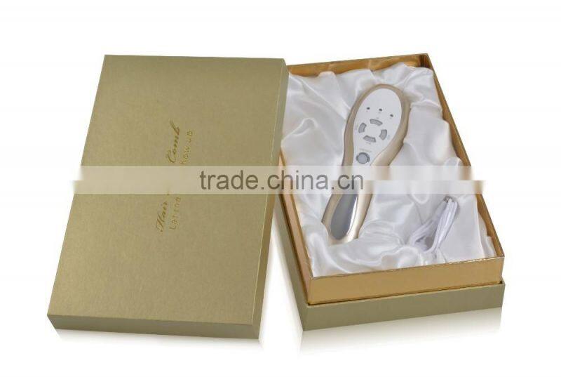 2016 Portable electric vibrating Health and Care Hair Growth Comb