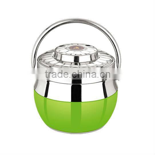 Metal Stainless Steel Insulated Food Tiffin Carrier