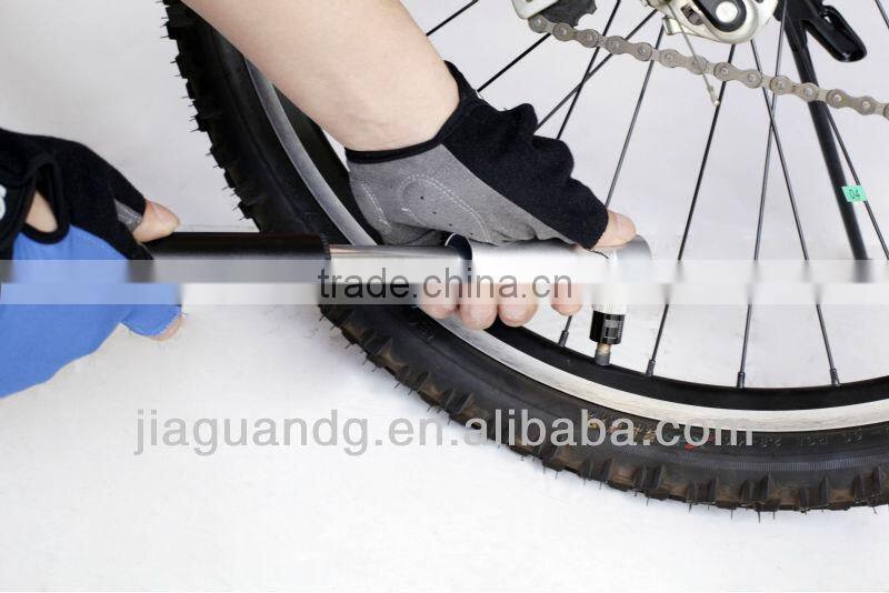 Double Action mini bike pump which is powerful(JG-1019)