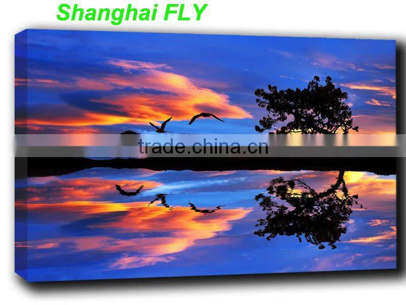 digital printing cotton canvas cotton Canvas-White Back digital glossy cotton canvas roll