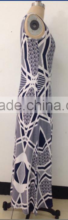 women printing dress