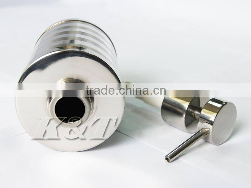 new design stainless steel soap dispenser