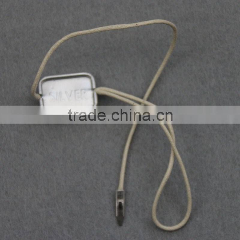 gold small custom round alimiunm seal tag