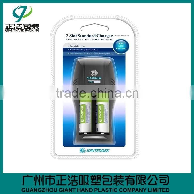 Slide plastic blister packaging