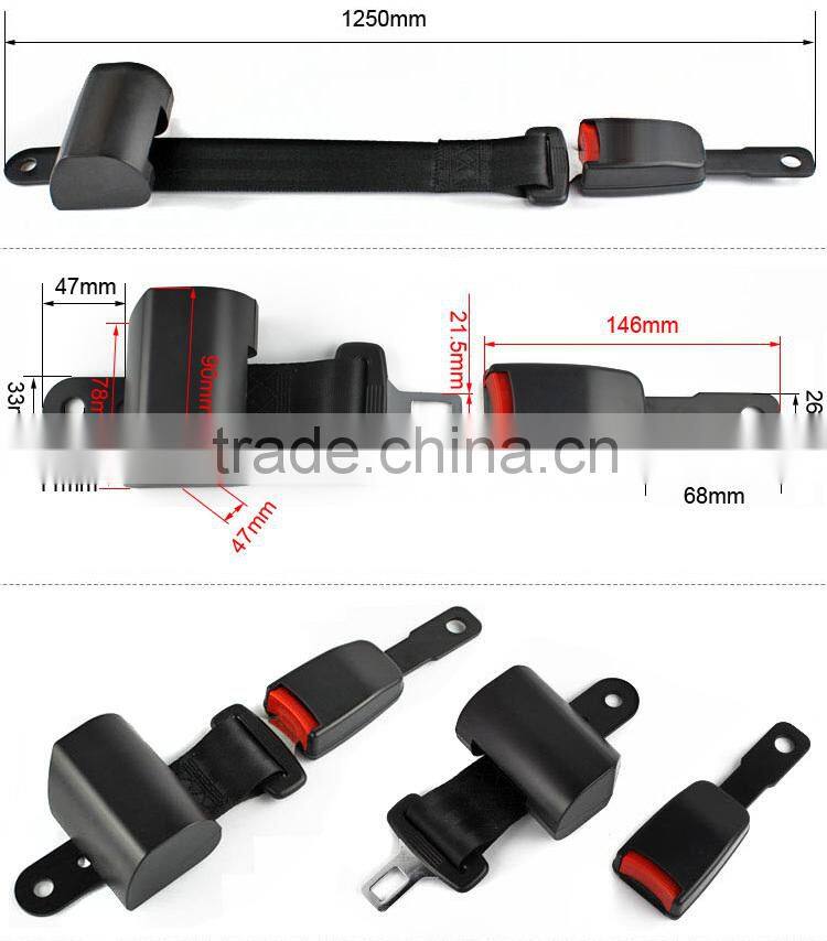 FEC027 two point seat safety belt