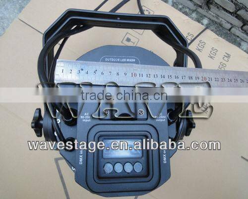 (WLP-01-2)HOT 18 pcs 4 in 1 RGBW led rgbw 18pcs 10w leds ip 65 par light