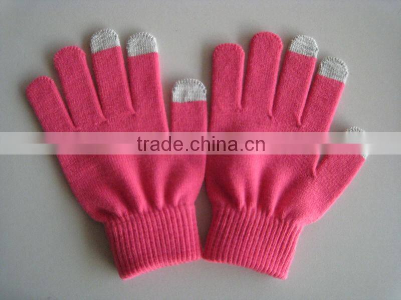Hot sell magic e-touch gloves for smartphone