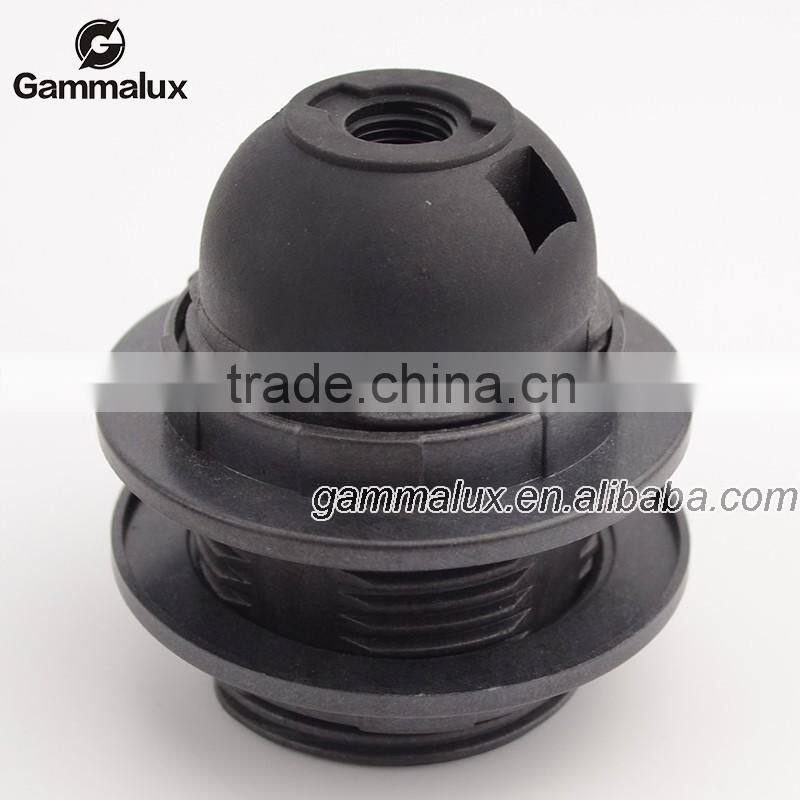 2015 Wholesale New Black 250V 4A Plastic Socket Drop E27 Lamp Light Holder
