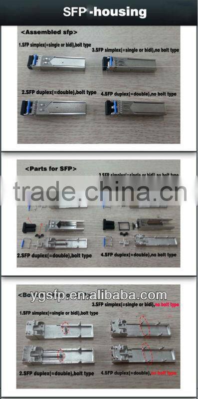 Zinc Alloy SFP-T 10/100/1000Base-TX SFP RJ45 Copper SFP 10gb.