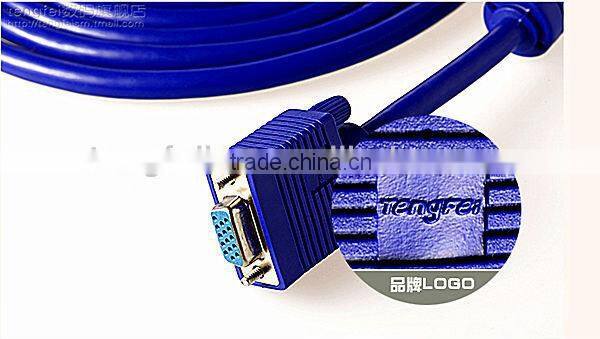 3m VGA cable Shielded VGA / SVGA Cable Manufacturer&Supplier&Exporter