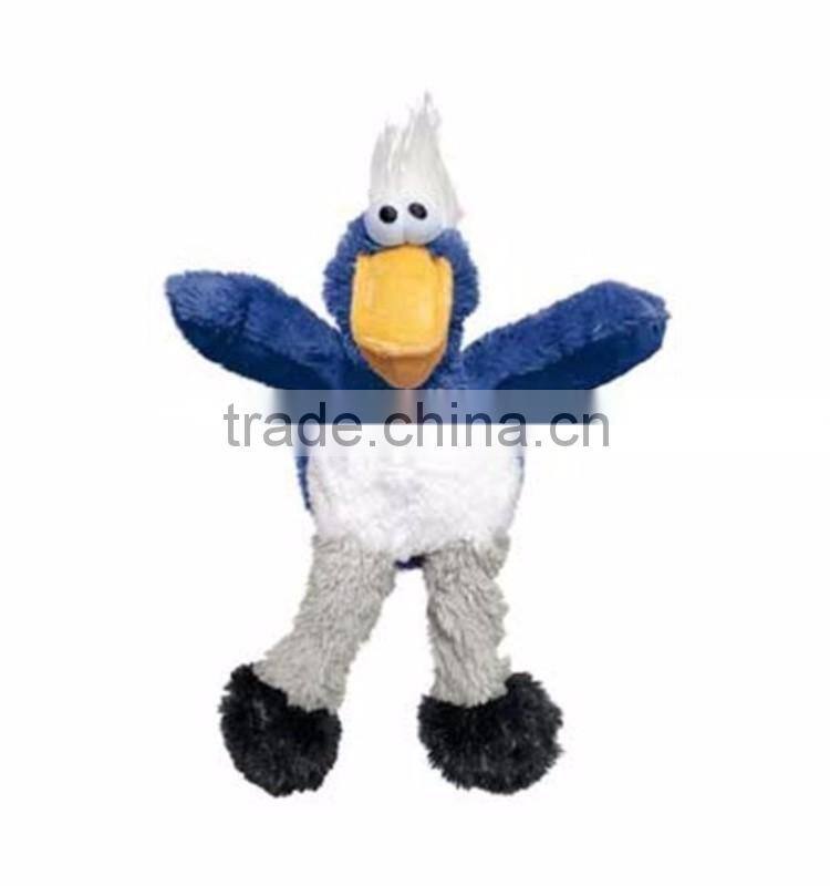 St pet dog toy strong rope material toys plush dog squeaky rope toy