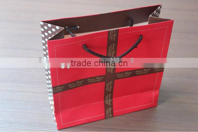 Lovely Eco-friendly high quality decorative handmade paper gift bags