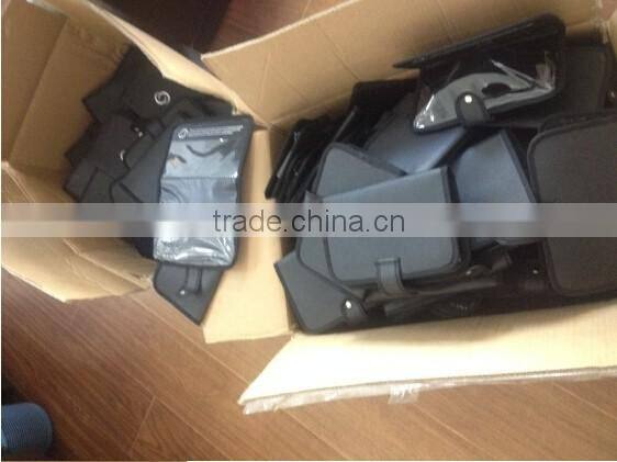 V-PB030 Custom Printing 28 Compartments Notebook PU Leather 7 Day Pill Box